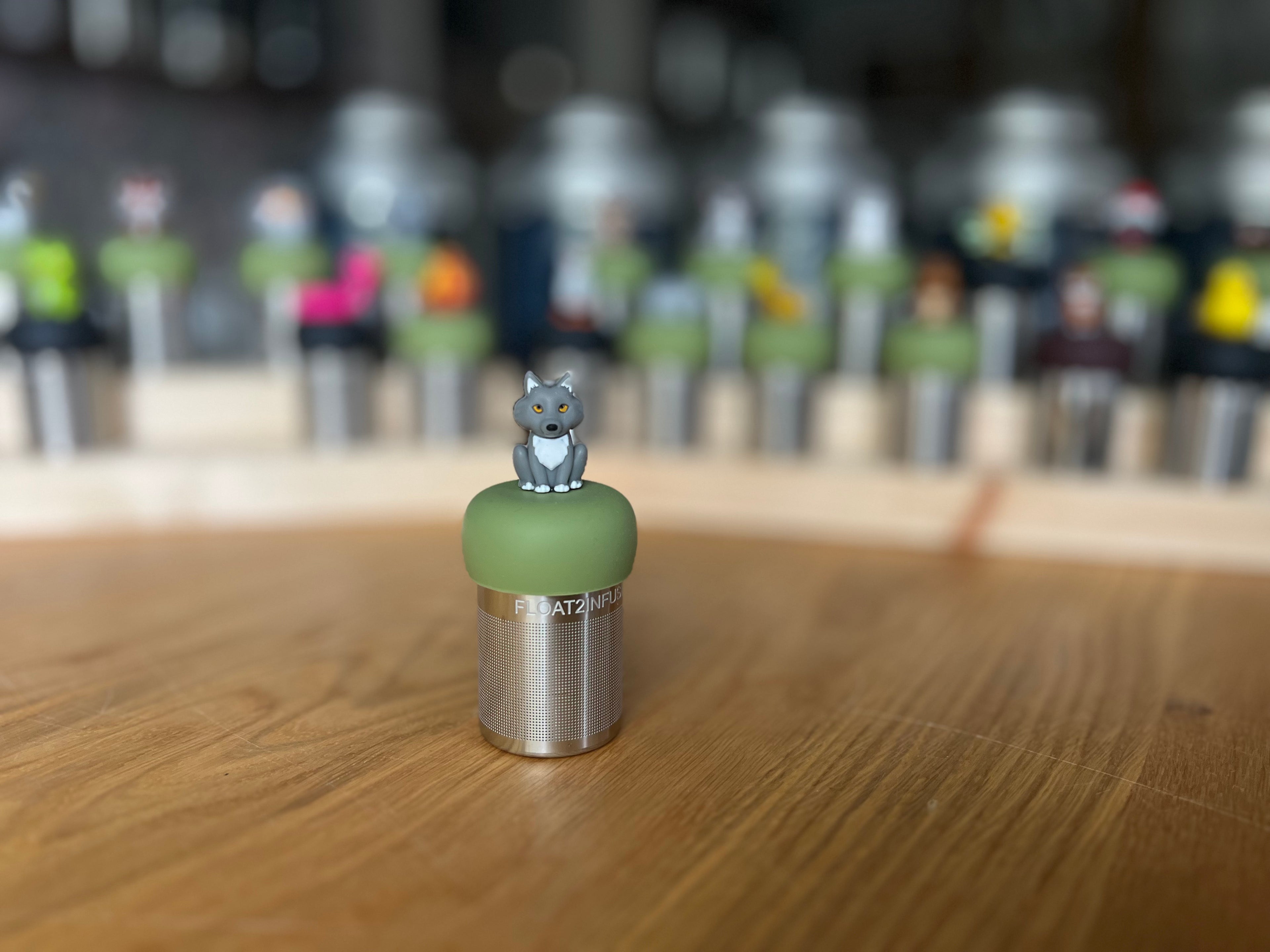 Floating Tea Steeper | Grey Wolf | Green Base