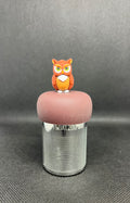 Floating Tea Steeper | Owl | Dark Brown Base